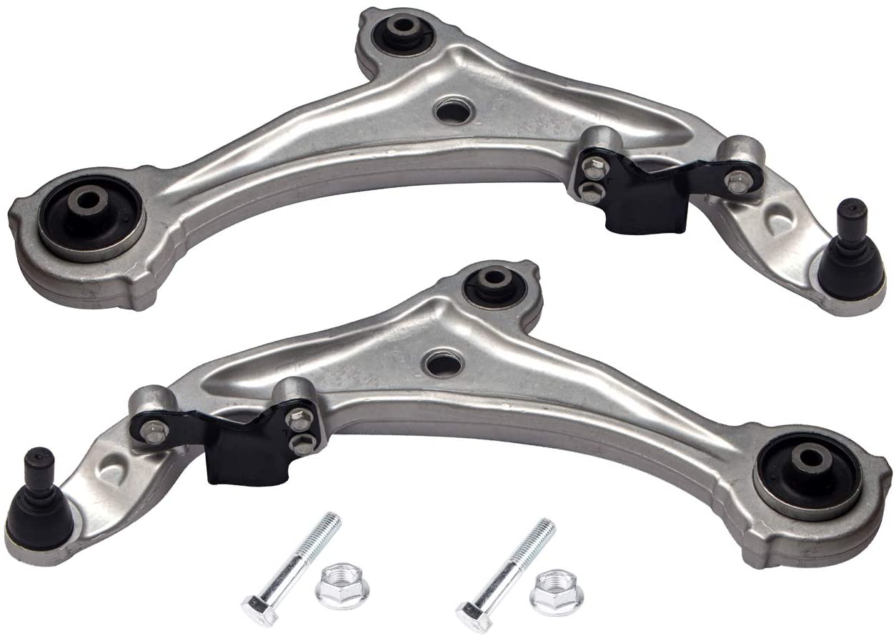 Front Lower Control Arm and Ball Joint Assembly TUCAREST 2Pcs K622157 K622158 Compatible With 2009 10 11 12 13 2014 Nissan Murano (To 12/13) Driver or Passenger Side Suspension
