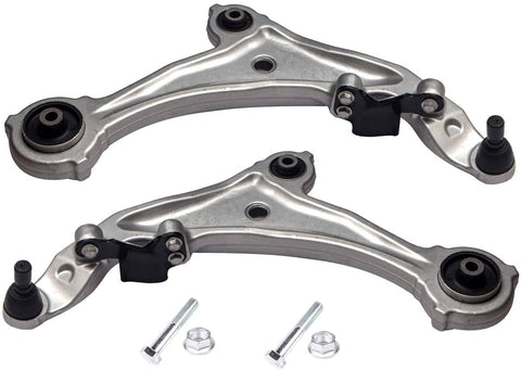 Front Lower Control Arm and Ball Joint Assembly TUCAREST 2Pcs K622157 K622158 Compatible With 2009 10 11 12 13 2014 Nissan Murano (To 12/13) Driver or Passenger Side Suspension