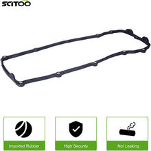 SCITOO Engine Valve Cover with Gasket 11127512839E Replacement for BMW X3 X5 Z4 325Ci 325Xi 330Ci BMW 525i 530i 2002-2006 Valve Cover Gasket Set