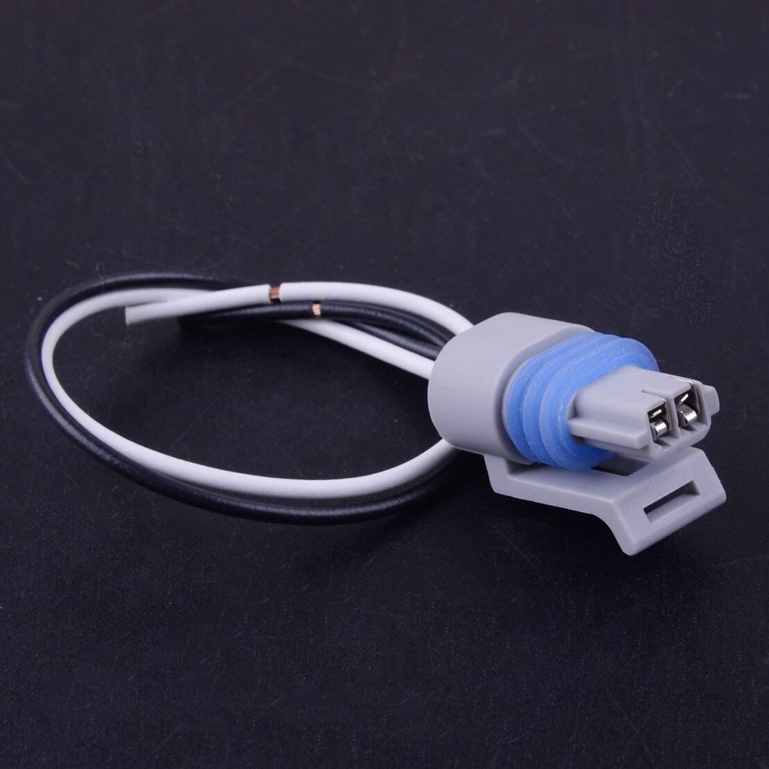2Pin 2Way Temperature Intake Air Temp Sensor Connector Plug Fit For Iat Mat Act 25037334
