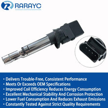 Ignition Coil Pack of 6 Replacement for Audi Porsche TT Cayenne Passat Volkswagen V6 3.2L 3.6L C1466 UF531