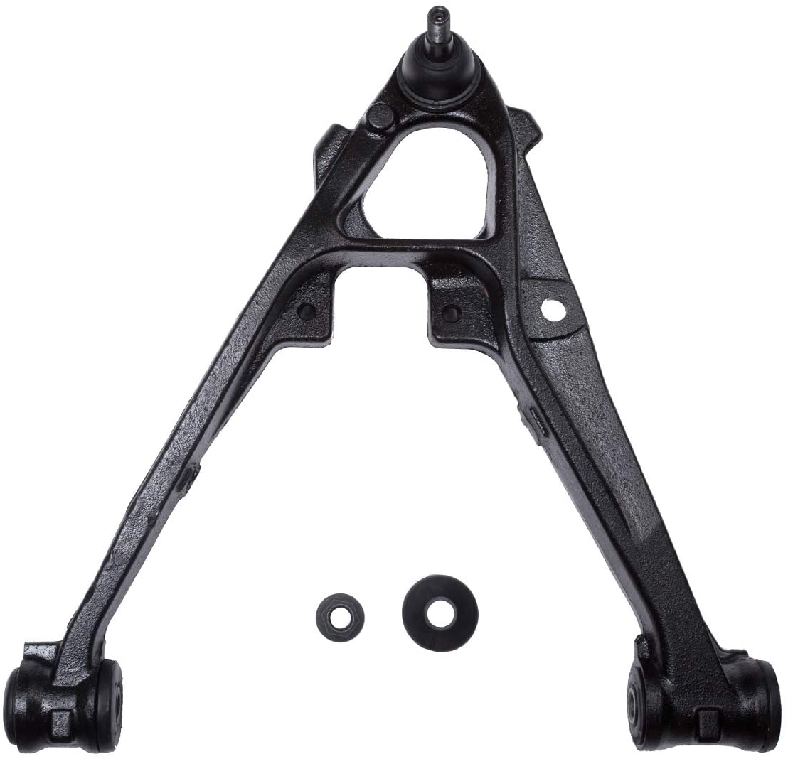 Front Left Lower Control Arm and Ball Joint Assembly Compatible Cadillac Escalade ESV EXT Chevy Avalanche Tahoe Silverado Suburban 1500 GMC Yukon XL Sierra 1500 AUQDD K620956 (W/o Off Road Suspension)