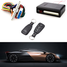 EUNAVI Universal Car Vehicle Security Car Door Lock Keyless Entry System Remote Central Control Box Kit