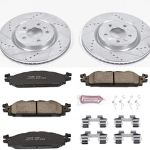 Power Stop K5583 Front Brake Kit with Drilled/Slotted Brake Rotors and Z23 Evolution Ceramic Brake Pads