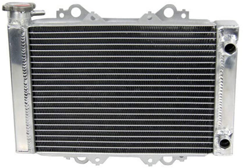 OzCoolingParts KAWASAKI KFX 450R 450 R Radiator, Full Aluminum ATV Radiator for 2008-2014 2009 2010 11 12 13 Kawasaki KFX450R/KFX450R Monster Energy 09