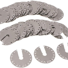 D DOLITY 100PSC/SET Solar Panel PV Grounding Clip/Washer/Spacer 45x45mm