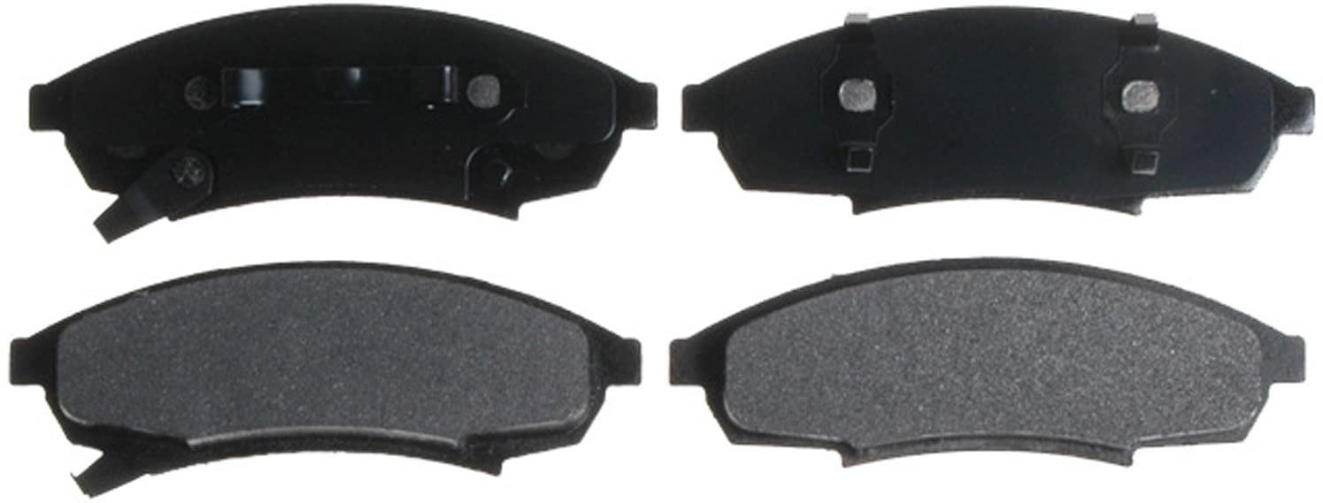 ACDelco 14D376MX Advantage Severe Duty Organic Front Disc Brake Pad Set