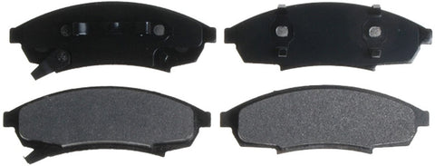 ACDelco 14D376MX Advantage Severe Duty Organic Front Disc Brake Pad Set