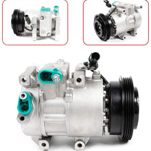 TBVECHI Air Conditioner Compressor W/Clutch Fits for 2007 2008 2009 Kia Spectra & Spectra5 2.0L 158350