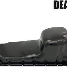 Engine Oil Pan W/Drain Plug for V8 5.7L 03-10 Ram 1500 2500/03-09 Ram 3500/11-13 1500 2500/11-12 3500 (03 04 05 06 07 08 09 10 11 12 13 2003 2004 2005 2006 2007 2008 2009 2010 2011 2012 2013)
