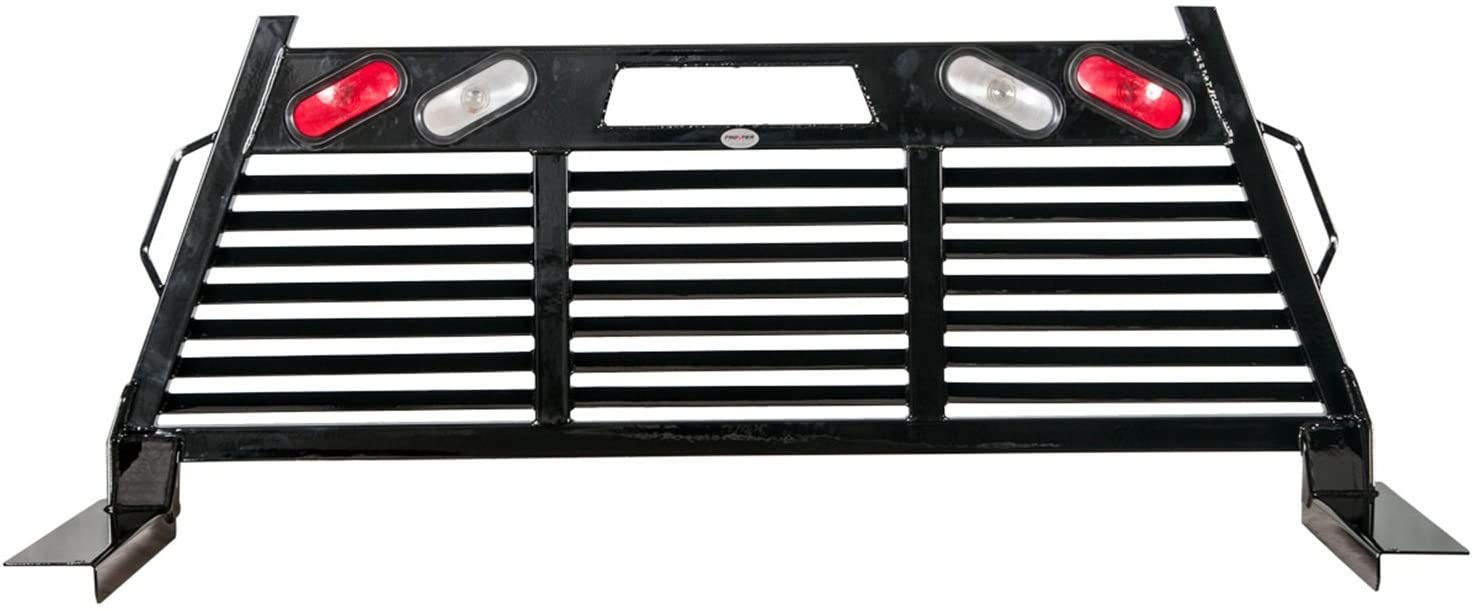 Frontier Truck Gear 110-41-0008 10-C Dodge Ram Hd Full Louvered Heavy Duty Headache Rack W/Lights