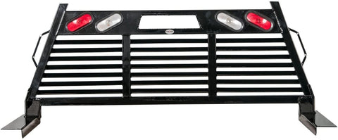 Frontier Truck Gear 110-41-0008 10-C Dodge Ram Hd Full Louvered Heavy Duty Headache Rack W/Lights