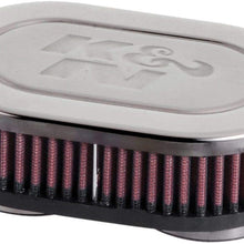 K&N Universal Clamp-On Filter: High Performance, Premium, Washable, Replacement Engine Filter: Flange Diameter: 2.125 In, Filter Height: 1.75 In, Flange Length: 0.625 In, Shape: Oval, RC-2380