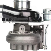 Supercell Turbos GEN Ⅱ GTX2867RS Red Point Milled Compressor Wheel Turbo 0.64A/R with Black compressor housing