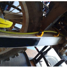 Ruizhi Motorcycle Dirt Bike Braided Steel Hydraulic Reinforce Brake Line Clutch Oil Hose Tube 700-1200mm (Black,1.3m)