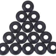 GDR 11120030496 Engine Valve Cover Gasket Set Kit Rubber 15-33077-02 plus 15 Grommet Seals Replacement for BMW E36 E39 E46 E53 E60 E83 E85 M54 L6 2.5L 3.0L 325 330 525 530 X3 X5 Z3 Z4 11121437395