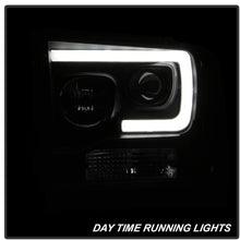 Spyder 5084507 Ford F250/350/450 Super Duty 05-07 Light Bar Projector Headlights - Black