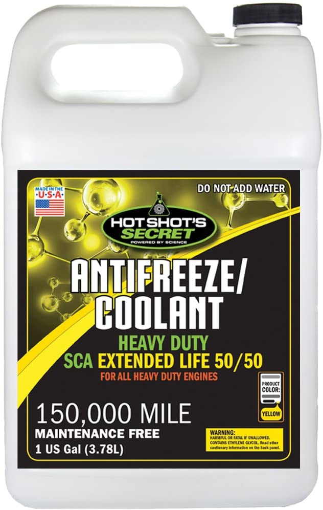 Hot Shot's Secret 1G150KY Yellow Antifreeze, 1 gallon