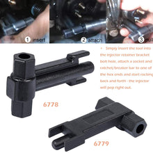 For GM Duramax 6.6L Engine 2001~2011 6778+6779 Injector Puller+7222 Injector Tube Remover/Installer Tool Set Replace OTC/Kent Moore J-44639 J-46594 J45910