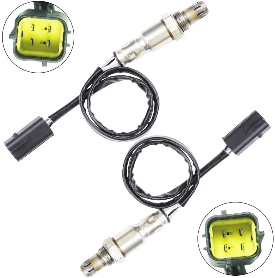 higherbro 2x Oxygen Sensor for 2007-2008 Infiniti G35 3.5L; 2008-2013 Infiniti G37 Downstream Left + Right