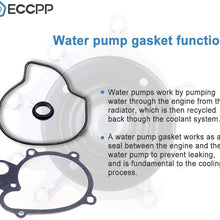 ECCPP Water Pump with Gasket fits for 2008-2015 Buick Enclave LaCrosse Rendezvous Cadillac CTS SRX STS 3.0L 3.6L AW5103