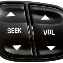 JoyTutus Fits Chevy Silverado Steering Wheel Radio Control Switch Buttons fits GMC Sierra 2003 2004 2005 2006 2007