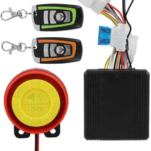 12V Universal Motorcycle Alarm System Remote Control Engine Start 125dB