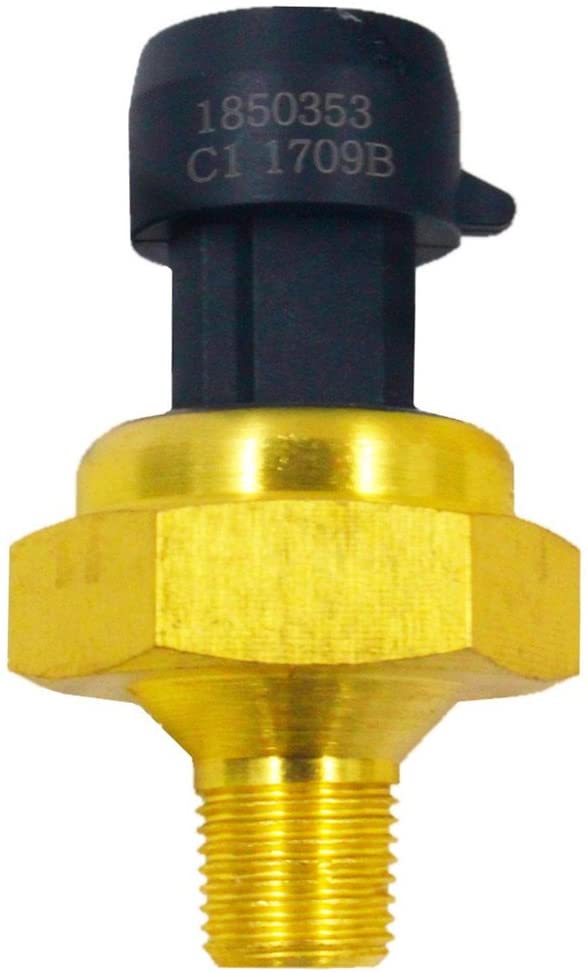 Lelecar Exhaust Back Pressure Sensor EBP for Ford Powerstroke 6.0L/7.3L V8 DIESEL 1997-2003 1850353C1 1850353C2 1840078C1 F7TZ-9J460-AA F4TZ-9J460-A 4C3Z-9J460-A 1C3Z-9J460-A DPFE3 SU2380 2134517