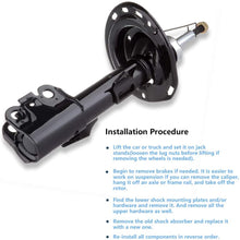 Shocks Struts,ECCPP Front Pair Shock Absorbers Strut Kits Compatible with 2007 2008 2009 Lexus ES350,2007 2008 2009 2010 2011 Toyota Camry 339023 72307 339024 72308