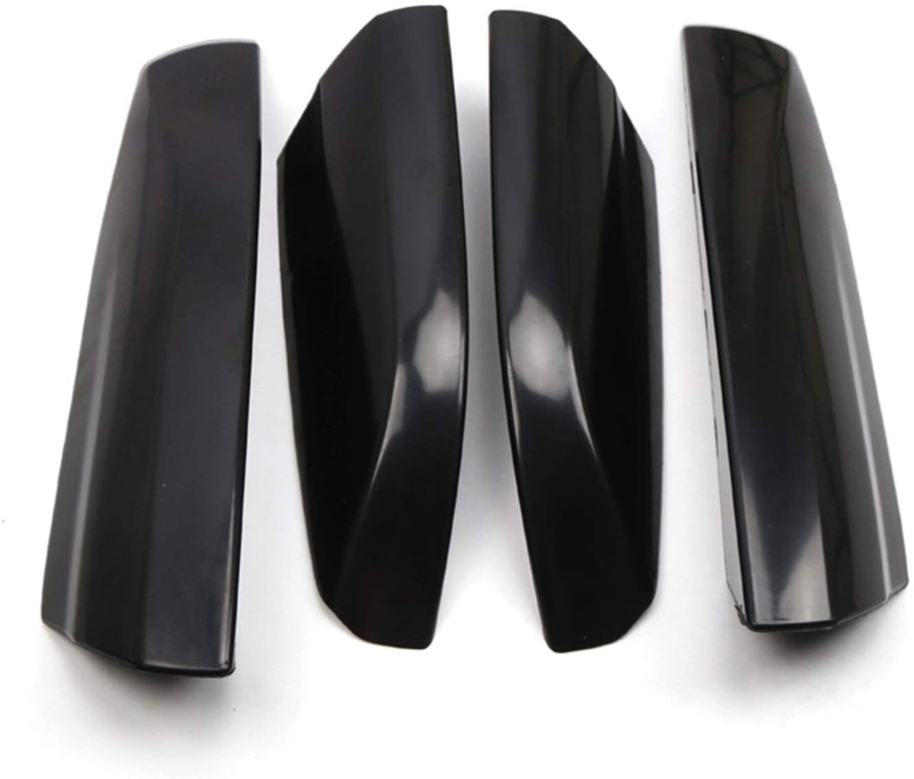 for Toyota Highlander Kluger XU40 2008 2009 2010 2011 2012 2013 Car Roof Rack Rail End Cover Shell Replacement 4pcs Accessories Apply to Automobiles (Color : Black)