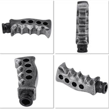 Qiilu Universal Manual Transmission Car Gun Grip Knife Handle Gear Shift Lever Knob Shifter(Titanium)