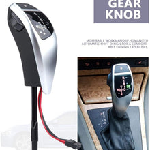 Acouto Automatic LED Gear Shift Knob Manual Shifter Knob for BMW E46 E60 E61 E63 E64(Carbon Fiber)