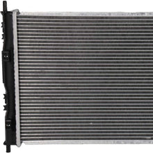 ECCPP Auto Parts Plastic Aluminum Replacement Radiator forLR2323 fit for 2001 2002 2003 2004 2005 2006 Sebring Dodge Stratus 2.4L 2.7L CU2323,CH3010117, CH3010334