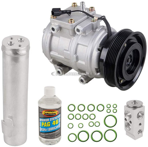 For Hyundai Tucson and Kia Sportage AC Compressor w/A/C Repair Kit - BuyAutoParts 60-81182RK NEW