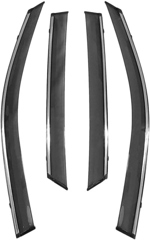 biosp Vent Visor for Honda Accord 10th gen 2018 2019 2020 Rain Sun Shade Window Deflectors Shield Wind Guard Side-Custom Fit 4 Pcs Set Smoke Gray