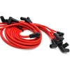 ADP Spark Plugs Wires Sets Igniton Cables Red Silicone High Performance Leads Boot for Chevrolet AM General Hummer Isuzu 1988-1996 5.0L 5.7L V8 (9PCS)