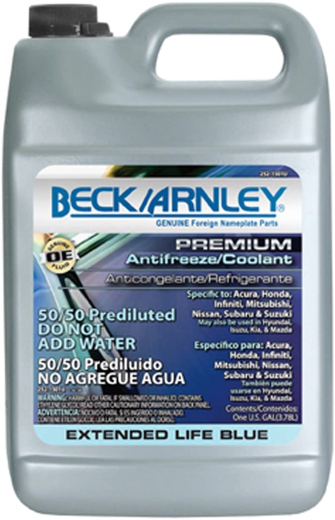 Beck Arnley 252-1501u Super Long Life Coolant - Blu