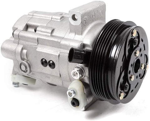 AC Compressor TBVECHI A/C AC Compressor Air Conditioner Compressor W/Clutch Fit for 2001-2004 Saturn L100 L200 LS LS1 LW1 LW2 2.2L