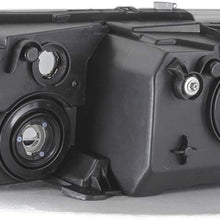 Passenger Side Lamp Fits 2009-2019 Dodge Journey Black Trim Original Manufacturer Style Headlight Assembly