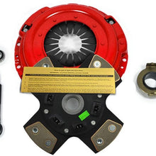 EFT 4-PUCK STAGE 3 RACE CLUTCH KIT for INTEGRA B18 CIVIC Si DEL SOL VTEC B16