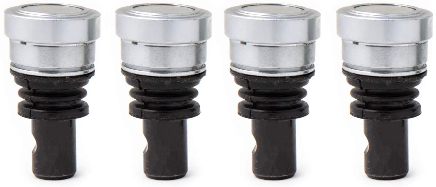 SuperATV Standard Duty Replacement Ball Joint for Polaris RZR XP 1000/4 1000 / High Lifter/Tails and Rocks (See Fitment) - Set of 4 - Replaces OEM 7081867 and 7082275