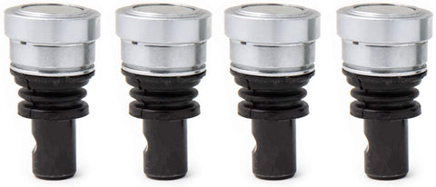 SuperATV Standard Duty Replacement Ball Joint for Polaris RZR XP Turbo / 4 Turbo (2016+) - Set of 4 - Replaces OEM 7081867 and 7082275