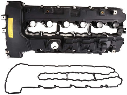 ECCPP Valve Cover with Valve Cover Gasket for 2007-2014 BMW 135i 335i 335is 335xi 535i 535i 740i 740iL X6 Z4 Compatible fit for Engine Valve Covers Kit