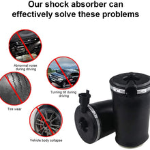 JDMON Replacement for Rear Air Spring kit Air Suspension Bags Ford Crown Victoria 1992-2010, Lincoln Town Car/Mercury Grand Marquis 1989-2010, Marauder 2003-2004, Air Shock Absorber Kits, 2PC