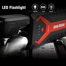 DBPOWER 2000A 20800mAh Portable Car Jump Starter (up to 8.0L Gas/6.5L Diesel Engines) Auto Battery Booster Pack with Dual USB Outputs, Type-C Port, and LED Flashlight