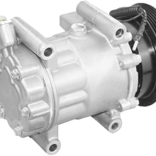 MGPRO 1pc A/C Compressor & Clutch Compatible with 2009-2010 Kangoo Express Base Cargo Van 2009 Kangoo Express Pack Cargo Van