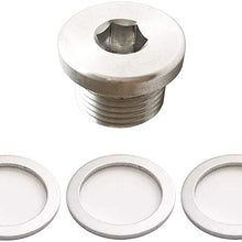 5 Prime Ave Crush Aluminum Oil Drain Plug Gasket Washers Compatible With Selected 911 Boxster Cayenne Cayman Panamera