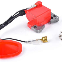 Performance Ignition Coil Compatible with L7T spark plug for 2 Stroke 47cc 49cc ATV Pocket Bike and Go Kart