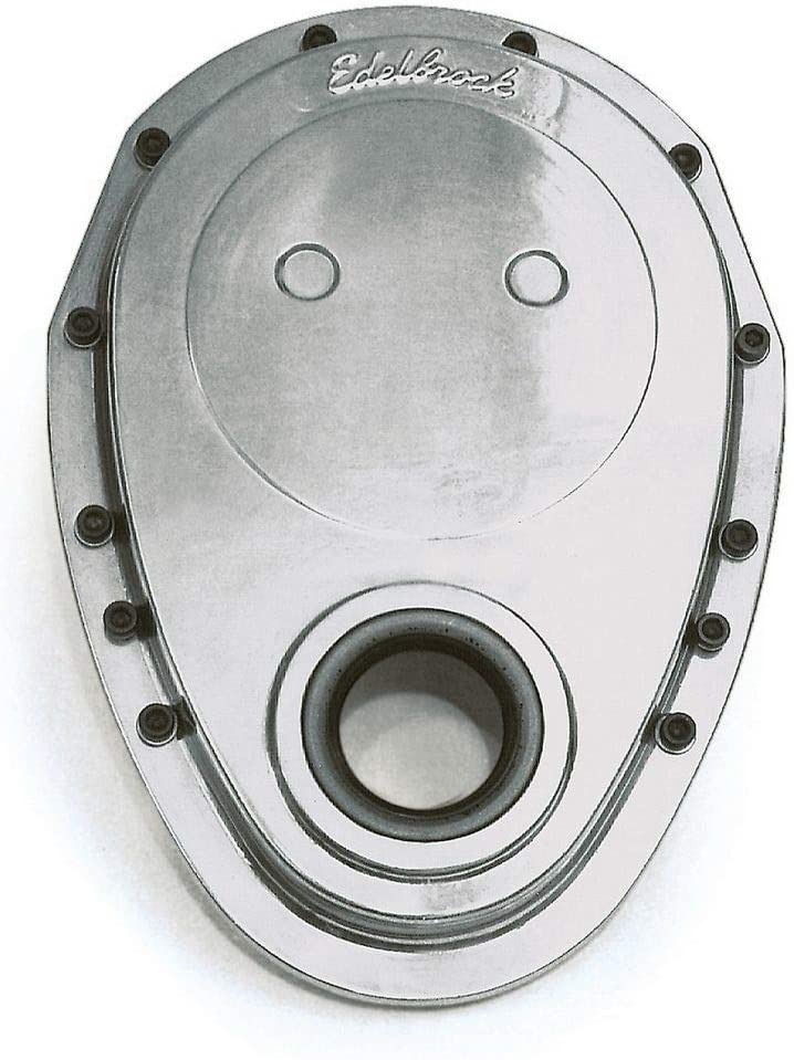 Edelbrock 4240 Aluminum Timing Cover, Multi, One Size