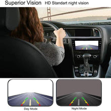 Front Rear View Backup Camera HD 170 Degree Wide Angle Waterproof Nigh Vision Reverse Cameras for 12V Cars